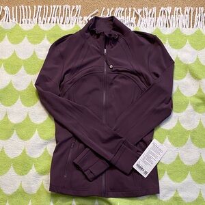 NWT Lululemon Define Jacket Nulu - Grape Thistle (Size 10)